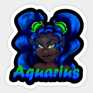 Aquarius Sticker